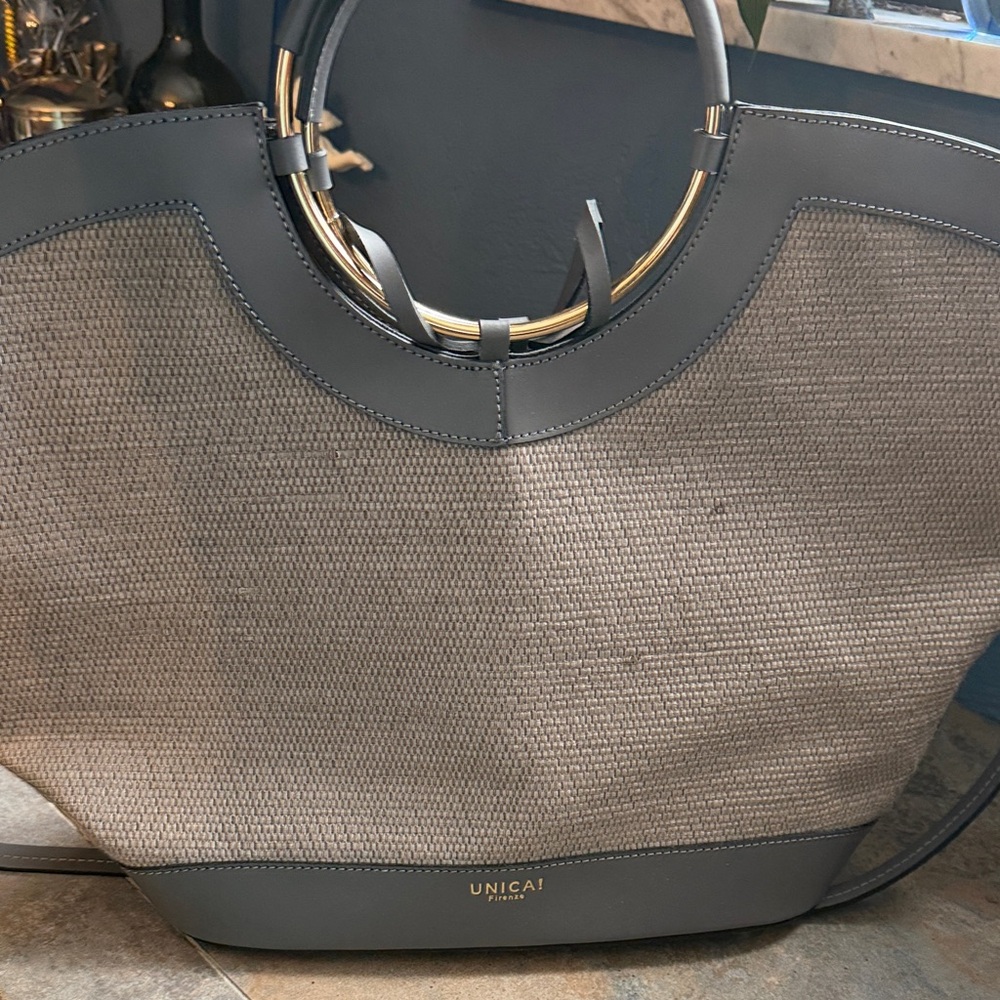 Unica Firenze Italian Leather Tote